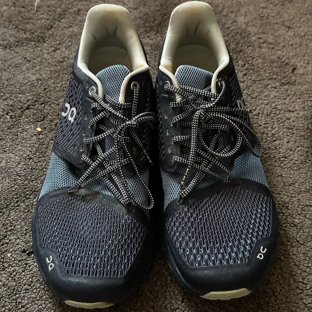 On Running Athletic Shoes - Black and Gray